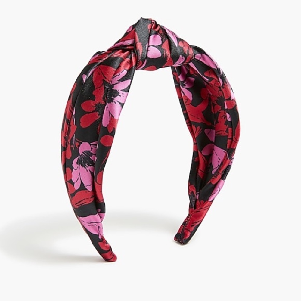 J. CREW FACTORY Printed Knot Headband